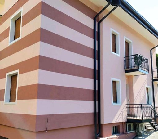 Realizzazione di cappotto termico su edificio residenziale a Valeggio sul Mincio VR