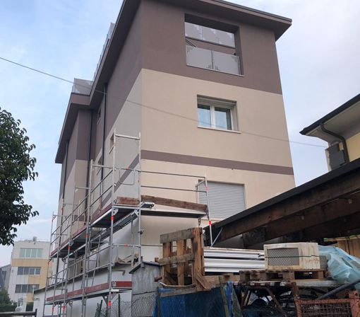 Realizzazione di cappotto termico su edificio residenziale a Verona VR