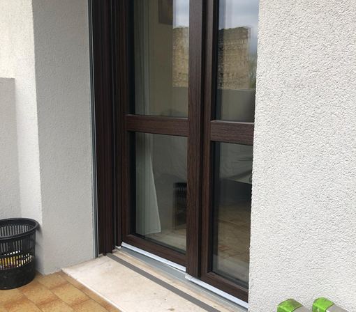 Dettaglio porta finestra