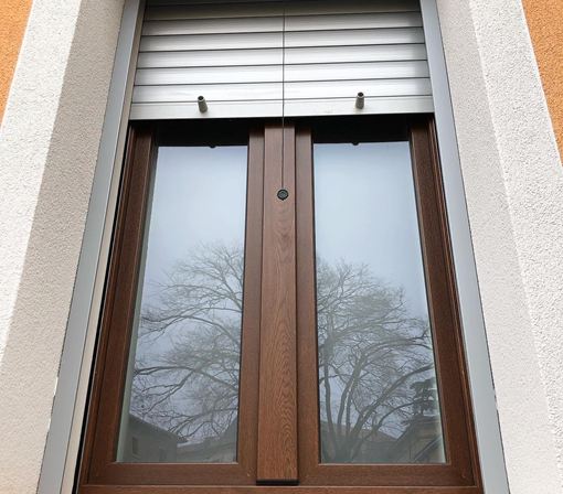 Zanzariera e tapparella in alluminio