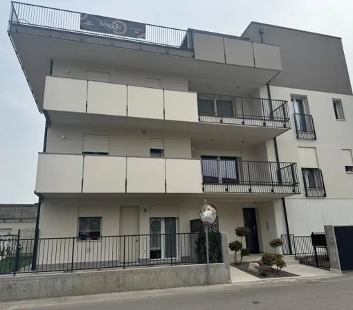Cappotto facciate esterne su nuova realizzazione residenziale a San Bonifacio